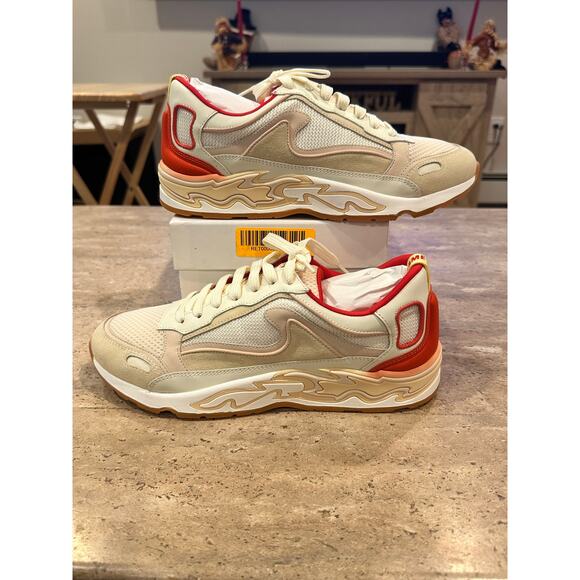 NEW in box Sandro Flame Sneakers size 40 / 9.5 Fashion Sneakers - Picture 4 of 9